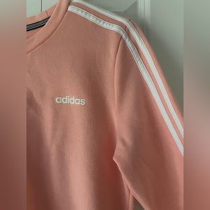 Pink Adidas Crew Neck